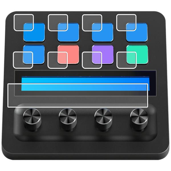 ELGATO Stream Deck + キー 用 アンチグレア・ブルーライトカットタイプ 液晶保護...