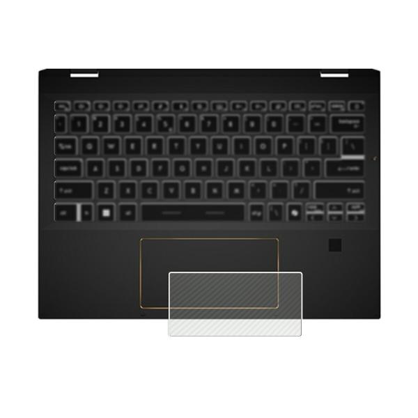 2枚セット MSI Summit E13 AI Evo A1M 2024年モデル 用 カーボン調 タ...