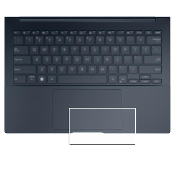 ASUS Zenbook 14 OLED UX3405 2024年モデル 用 防指紋光沢 タッチパッ...