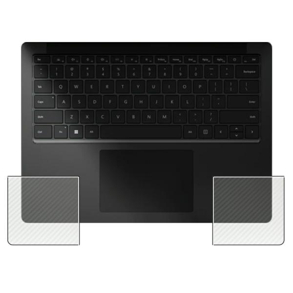 Microsoft Surface Laptop 5 15インチ 用 8 カーボン調 パームレスト保...