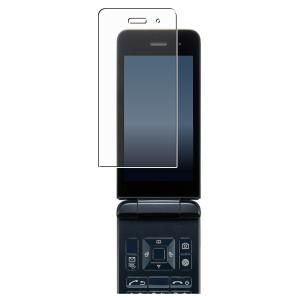 【新品同様】KY-42C 黒 ブラック 保護フィルム付 京セラ DIGNO ケータイ KY-42C docomo 用 のぞき見防止 液晶保護