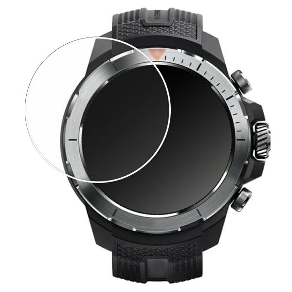 2枚セット mibro GS Explorer 用 高硬度9Hブルーライトカット 液晶保護フィルム ...