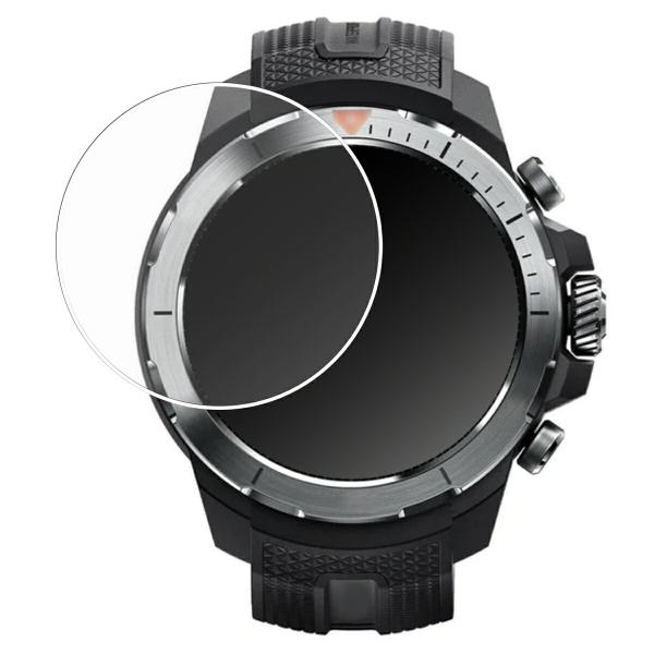 2枚セット mibro GS Explorer 用 反射防止 ノンフィラータイプ 液晶保護フィルム ...