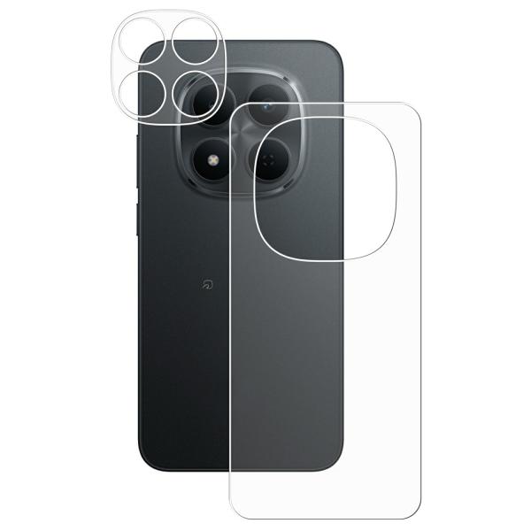 Xiaomi REDMI Note 15 Pro 5G 用 マット(反射低減)タイプ 背面保護フィル...