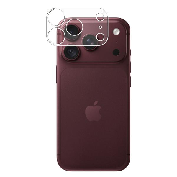 2枚 iPhone 18 Pro カメラ周辺部 用 マット梨地タイプ 保護フィルム ポスト投函は送料...