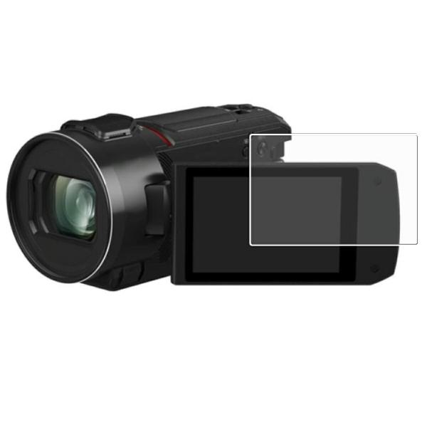 Panasonic HC-VX3 / HC-V900 用 反射防止 ノンフィラータイプ 液晶保護フィ...