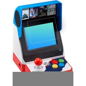 2枚セット NEOGEO mini （ネオジオミニ） 用 すべすべタッチの抗菌タイプ 光沢 液晶保護フィルム ポスト投函は送料無料