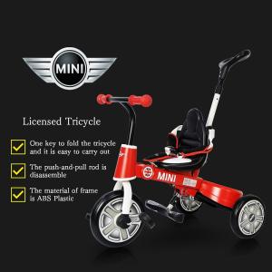 三輪車 MINI ミニ 舵取り三輪車 折りたた...の詳細画像2