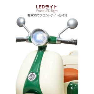 乗用玩具 電動乗用玩具 クラシックバイク スク...の詳細画像4