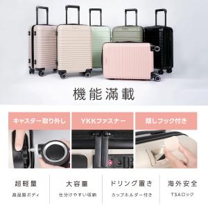 スーツケース キャリーケース 機内持ち込み 耐...の詳細画像2