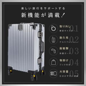 スーツケース キャリーケース S/M 38L ...の詳細画像4