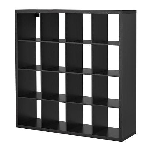 イケア　IKEA　棚　書棚　本棚　家具　KALLAX (カラックス)  シェルフユニット, ブラック...