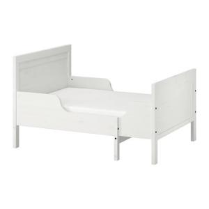 IKEA イケア ベッド SUNDVIK スンドヴィーク 伸長式ベッドフレームとすのこ（組み合わせ）, グレー80x200 cm｜moblife