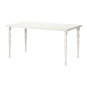 IKEA・イケア テーブル・オフィス家具 LINNMON / NIPENテーブル, ホワイト (299.309.26)