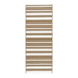 IKEA・イケア リビングルーム・ラグ　ALSLEV ラグ 平織り, ベージュ, ホワイト, 80x150 cm (302.047.79)｜moblife