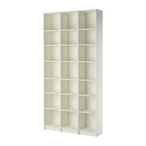 IKEA・イケア　書棚・リビング収納　BILLY (ビリー)  書棚,ホワイト, 120x237x28 cm (590.204.97)｜moblife