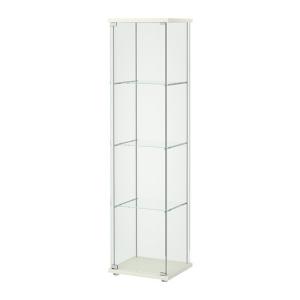 ガラス扉キャビネット IKEA イケア ガラスケース コレクションケース