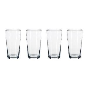 IKEA・イケア グラス・ビールグラス　【4ピースセット】OMFATTANDE ビールグラス, クリアガラス, 56 cl (902.685.89)｜moblife