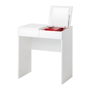ドレッサー ドレッシングテーブル テーブル 鏡台 メイク台 化粧台 IKEA イケア BRIMNES ホワイト