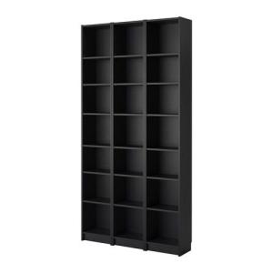 IKEA・イケア　書棚・リビング収納　BILLY (ビリー)  書棚,ブラックブラウン, 120x237x28 cm (990.205.46)｜moblife