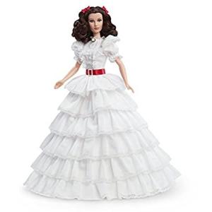 正規通販 風と共に去りぬ Collector Barbie 日本であまりみない掘り出し物 スカーレット オハラ 白ドレス Scarlett Doll並行輸入品 O Hara 人形 Www Cosmopharmaint Com