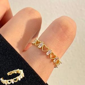 GUCCI（グッチ） (美品) GG アイコンリング #9 K18 YG × 白セラミック
