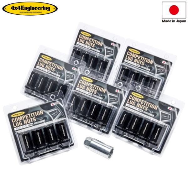 【4x4エンジニアリング】コンペティションラグナット 19HEX M12ＸP1.5 長さ48mm 6...