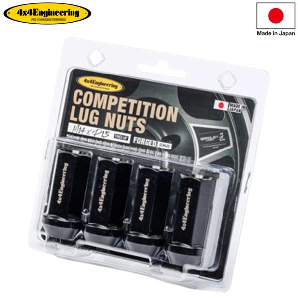 【4x4エンジニアリング】コンペティションラグナット 19HEX M14ＸP1.5 長さ48mm 6...