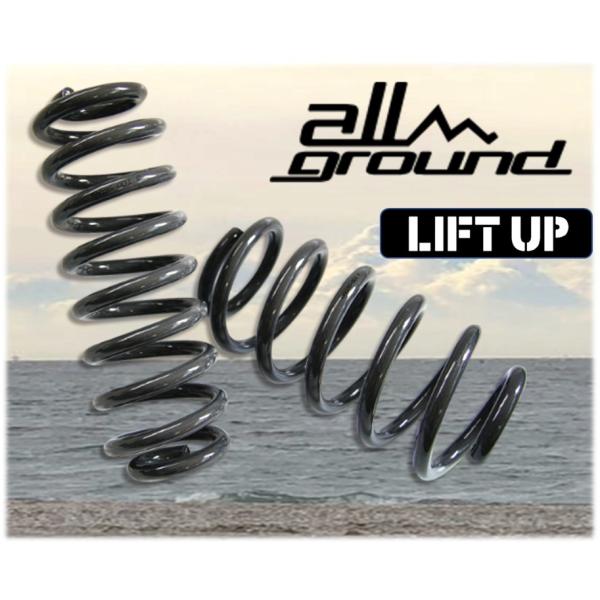 【ALL GROUND】AGQ7-001 リフトアップ スプリング PORSCHE・ポルシェ Cay...