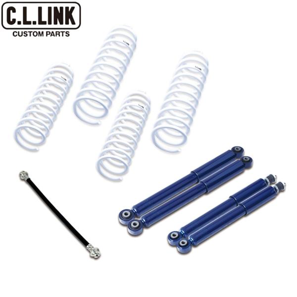 C.L.LINK【シーエルリンク】1インチリフトアップキット KYB製ロングショックアブソーバーセッ...