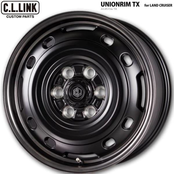 C.L.LINK/シーエルリンク【UNIONRIM TX】ユニオンリムTX 18ｘ7.5 ＋55 6...