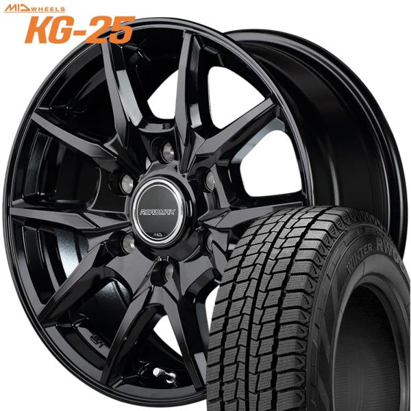★期間限定スタッドレス★ MID ROADMAX KG-25（ロードマックスKG-25）15ｘ6.0...