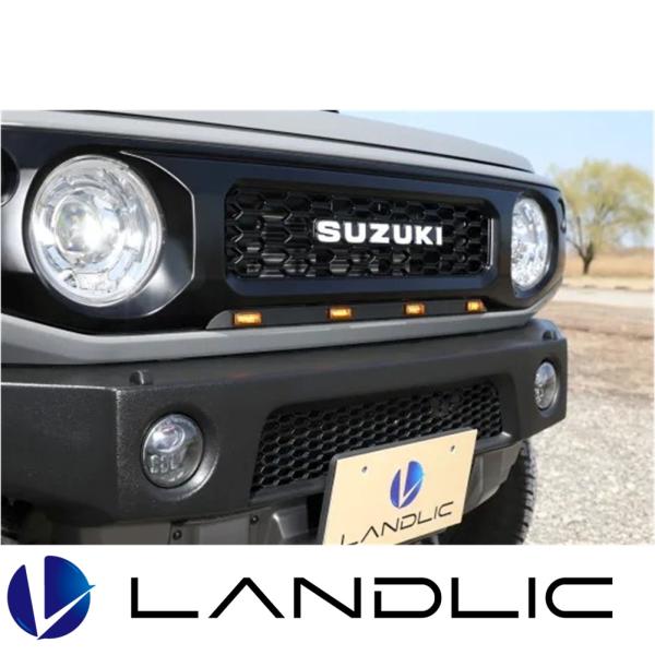 LAND-JIMEX-003 LANDLIC（ランドリック） グリルマーカー ジムニー JB64/ジ...