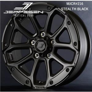 ジェップセン MJCR216 フラットブラック/TMC 17×8 +41 5/127 71.5 新品