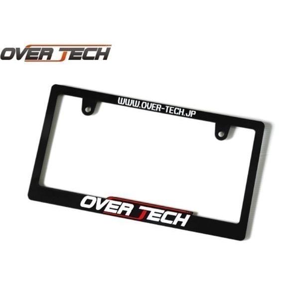 【オーバーテック】3D ライセンスフレーム / ナンバーフレーム ｘ2枚セット『 OVER TECH...