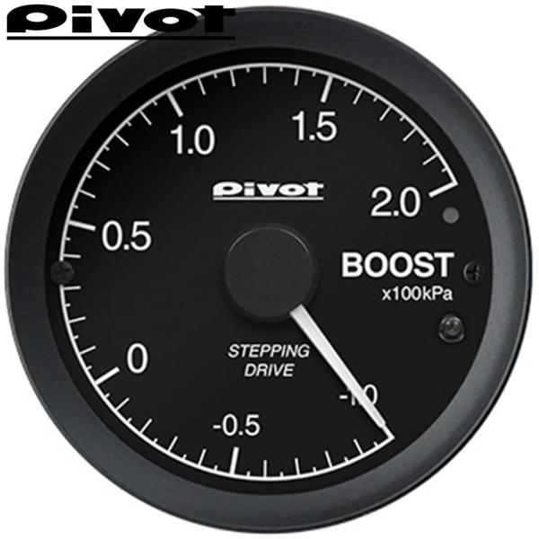PIVOT【ピボット】 GT GAUGE-60 ブースト計（GSB）センサータイプ 白照明 Φ60