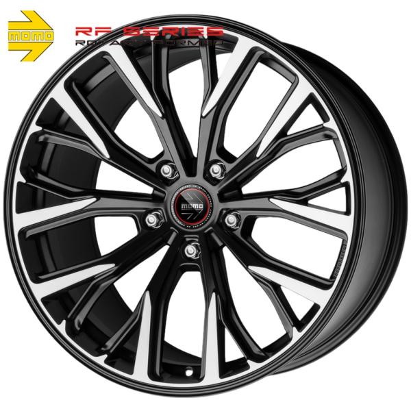 【MOMO】モモ RF-02 (アールエフ ゼロツー) 20ｘ9.0 +30 5H/120 マットブ...