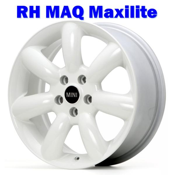 RH NAQ MAXILITE【マキシライト】18ｘ7.5 ＋45 5H/112 ホワイト リミテッ...