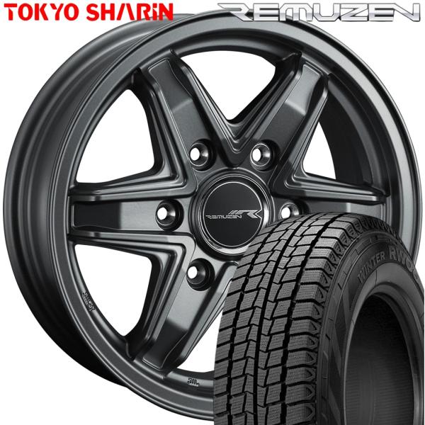 ★期間限定スタッドレス★TOKYO SHARIN【東京車輪】REMUZEN（レミューゼン）15ｘ6....