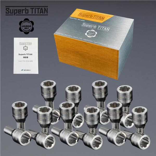 SUP-141533-45/60PT【Superb TITAN】シュパーブ チタンボルト M14x1...