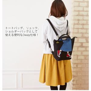 リュック レディース 3way ショルダーバッ...の詳細画像3