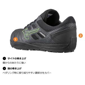 ミズノ 安全靴 オールマイティ TDII22L...の詳細画像5