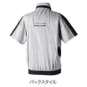 空調服SOWA半袖EFブルゾン7369-01+...の詳細画像2
