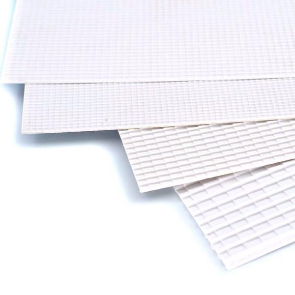 屋根瓦 日本瓦 模型 ジオラマ ミニチュア 白 A4