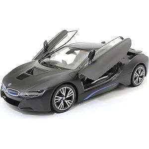 キョウショウエッグ 1/14スケールRC BMW i8 Black (手動開閉ドア) TX055