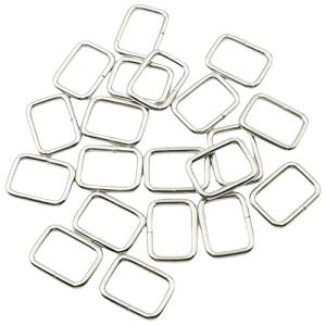KUKU工房 角カン レザークラフト金具 20個セット