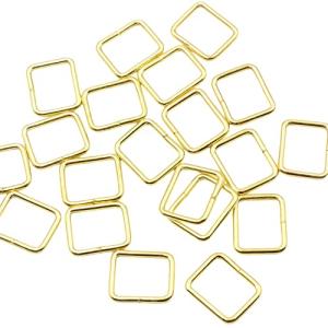 KUKU工房 角カン レザークラフト金具 20個セット