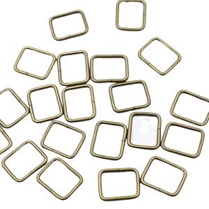 KUKU工房 角カン レザークラフト金具 20個セット