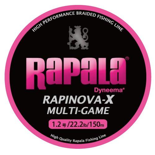 Rapala(ラパラ) PEライン ラピノヴァX マルチゲーム 150m 1.2号 22.2lb 4...