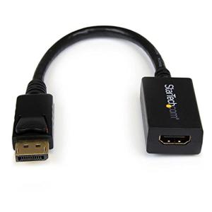 StarTech.com DisplayPort - HDMI 変換アダプタ/DP 1.2 - HDMI ビデオ変換/1080p/ディスプレイポート｜mochii0055